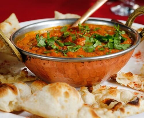 Assorted authentic Indian dishes at The Indian Hut