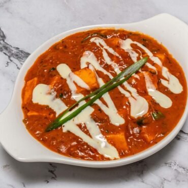 Paneer Butter Masala - creamy Indian cottage cheese curry